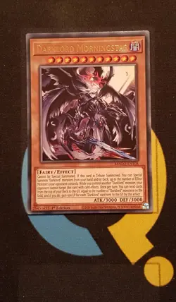 MAGO-EN105 Darklord Morningstar Gold Rare 1st Edition YuGiOh - Image 1