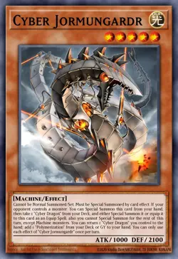 Yugioh ALIN-EN026 - Cyber Jormungardr - Common - Image 1