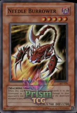 Needle Burrower super rare AST-020 Yugioh - Image 1