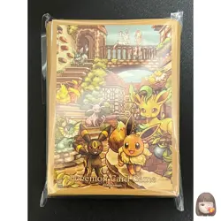 Eevee Heroes Eeveelutions GYM Box 64 Sleeves Pokemon Center Exclusive Sealed M8 - Image 1