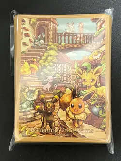 Eevee Heroes Eeveelutions GYM Box 64 Sleeves Pokemon Center Exclusive Sealed M8 - Image 2