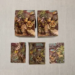Pokemon Eevee Heroes Empty Gym Center Box, 2 Deck Boxes and Sleeves - Image 2