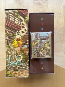 Pokemon Eevee Heroes Empty Gym Center Box and Sleeves - Image 1