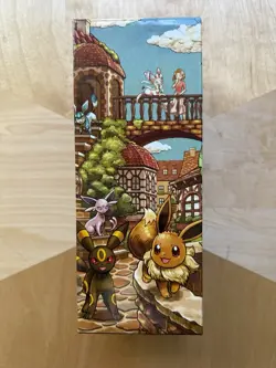 Pokemon Eevee Heroes Empty Gym Center Box and Sleeves - Image 2