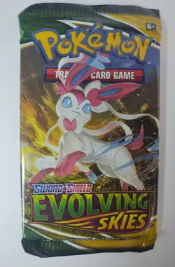 Evolving Skies Pokemon TCG 4 Packs Factory Sealed New Complete Art Set 820650808777 - Image 3