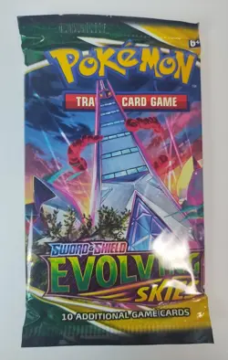 Evolving Skies Pokemon TCG 4 Packs Factory Sealed New Complete Art Set 820650808777 - Image 5