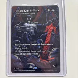 MTG Venom, King In Black (Borderless) #22 Regular NM - Marvel Eternal-Legal - Image 1