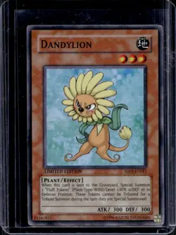 2010 Yu-Gi-Oh! Absolute Powerforce Special Edition Dandylion #ABPF-ENSE1 - Image 1