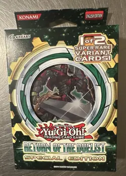 Yu-Gi-Oh! Return Of The Duelist Special Edition Factory Sealed - Image 1