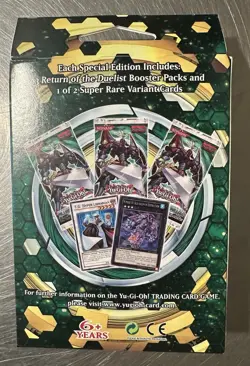 Yu-Gi-Oh! Return Of The Duelist Special Edition Factory Sealed - Image 2