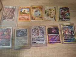 10 Pokemon Card Lot Machamp, gengar, Zeraora, milotic - Image 1
