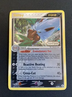 Shiftry 12/92 Stamped Rare Reverse Holo Pokemon EX Legend Maker Card - LP - Image 1