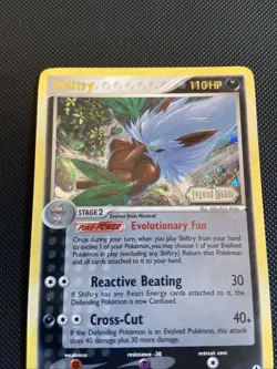 Shiftry 12/92 Stamped Rare Reverse Holo Pokemon EX Legend Maker Card - LP - Image 2