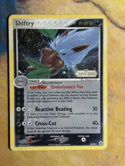 Shiftry 12/92 Stamped Rare Reverse Holo Pokemon EX Legend Maker Card HP - Image 2