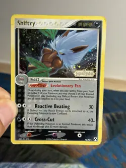 Shiftry 12/92 Stamped Rare Reverse Holo Pokemon EX Legend Maker Card HP - Image 3