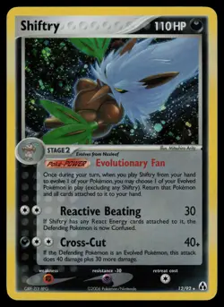 Shiftry - 12/92 - Pokemon Card Ex Legend Maker Holo Rare - NM - Image 1