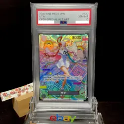 PSA 10 One Piece UTA OP02-120 SP Special Alt Art Awakening of The New Era 2023 - Image 4