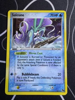 Pokemon Card - Suicune 4/17 Holo - Pop Series 2 - Rare 2006 WOTC - Image 1