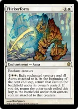 Flickerform X1 NM-VLP Magic the Gathering MTG Commander 2013 # 12 - Image 1