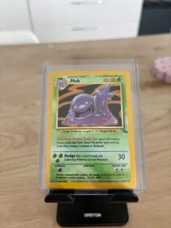 Pokemon Fossil Muk Unlimited Holo 13/62 WP - Image 2