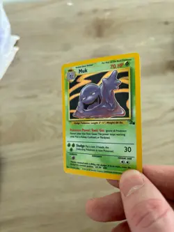 Pokemon Fossil Muk Unlimited Holo 13/62 WP - Image 4