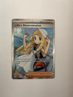 Pokemon TCG Lillie’s Determination 169/132 Mega Evolutions Mint Condition - Image 1