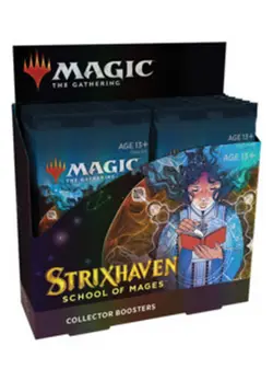 1 x MTG Strixhaven: School of Mages Collector's Booster Box Factory Sealed--N/M - Image 1