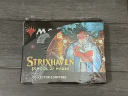 Strixhaven School of Mages Collector Booster Box Magic MtG Sealed English - Image 1