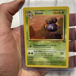 Gloom 37/64 Jungle-Unlimited Edition Regular Vintage Vtg Nintendo NM/MT Card TCG - Image 1