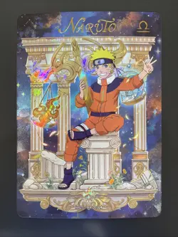 Naruto Uzumaki NRZ07-MR-001 Tier 4 Wave 7 Naruto Kayou Card NM - Image 1
