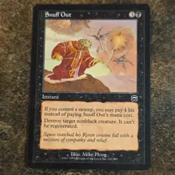Snuff Out Mercadian Masques x3 Black Instant MTG Cards Regular English - Image 4