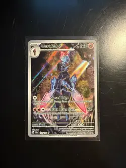 Pokemon TCG Ceruledge Illustration Rare Holo Card Sv08: Surging Sparks 197/191 - Image 1