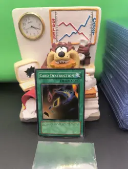 Card Destruction - SDY-042 - Super Rare - Unlimited Edition Yugioh Starter - Image 1