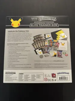 Pokemon TCG 25th Anniversary Celebrations Pokemon Center Elite Trainer Box ETB 820650809866 - Image 2