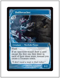 1x Hullbreacher, Future Sight Frame, Mystery Booster 2, MTG NM - Image 1
