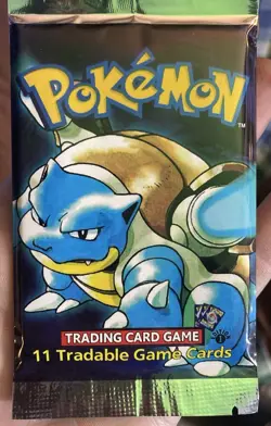 Wizards of the Coast Pokemon TCG Base Set Booster Pack 1st Edition (Shadowless) - Image 1