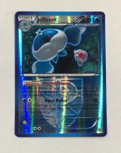 Pokemon JELLICENT Card 39/135 Reverse Holo Rare LP Plasma Storm Team Plasma TCG - Image 1