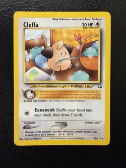 Pokemon Cleffa (20/111) Neo Genesis MP - Image 1