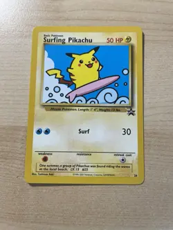 Surfing Pikachu 28/53 Wotc Promo Regular (Near Mint or Better) Vintage Pokemon - Image 1