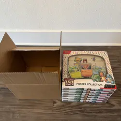 Pokemon Scarlet & Violet 151 Poster Collection Box (Full Case) Lot of 6 - Image 4
