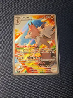 Pokemon SV Journey Together JTG EN Lycanroc #166/159 Pack Fresh/Near Mint - Image 1