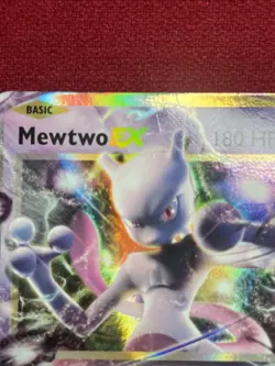 Mewtwo EX 52/108 Rare Evolutions Pokemon Holo 2016 MP - Image 3