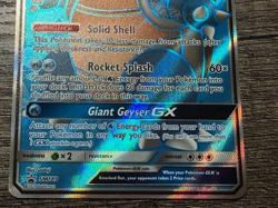 POKEMON BLASTOISE GX SM189 BLACK STAR PROMO HOLO 2019 + NEW DARKRAI SLEEVE LP-NM - Image 3