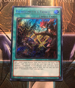*** FIENDSMITH TRACT *** 1ST EDITION SECRET RARE INFO-EN061 YUGIOH - Image 1