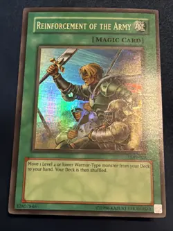 Reinforcement of the Army LOD-028 Legacy of Darkness Unlimited Yu-Gi-Oh! Holo - Image 1