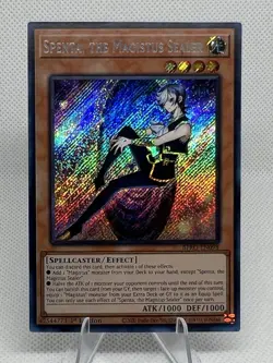 Yugioh Spenta, the Magistus Sealer BPRO-EN098 Secret Rare 1st Edition NM - Image 1