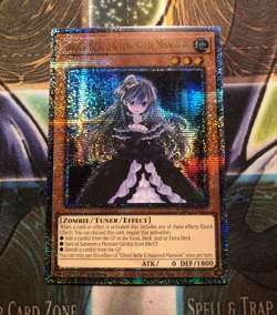 *** GHOST BELLE & HAUNTED MANSION *** QUARTER CENTURY RARE RA01-EN011 YUGIOH! - Image 1
