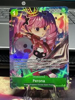 One Piece - Perona - OP12-034 (Alternate Art) - LEGACY OF THE MASTER - Image 1