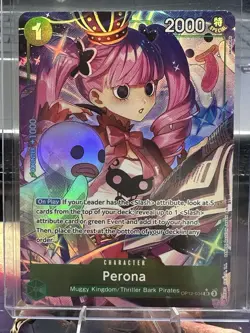One Piece - Perona - OP12-034 (Alternate Art) - LEGACY OF THE MASTER - Image 5