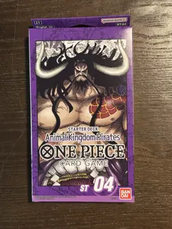 One Piece ST-04 Starter Deck Kaido English Brand New Sealed Mint Condition - Image 1